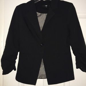 Papaya Black Blazer 3/4 Sleeve